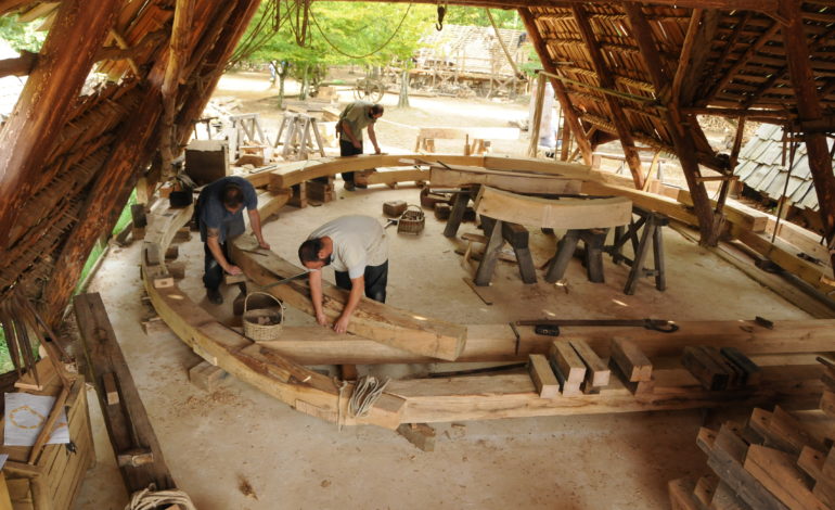 Atelier au chantier médiéval de Guédelon