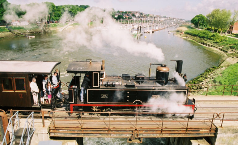 Train a vapeur de la baie de somme