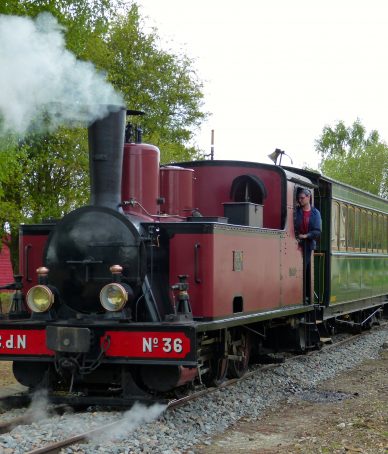 Les trains à vapeur de Crévecoeur_le-Grand